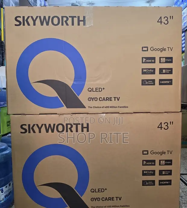 Skyworth 43" Smart QLED Google TV - 1