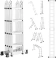 Multi-Purpose Foldable Ladder - 4x4, 16 Steps - 1