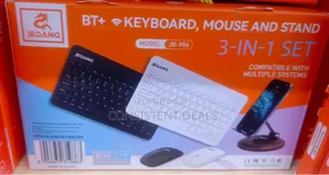 JEQANG JB-986 3-in-1 Wireless Keyboard and Mouse Set