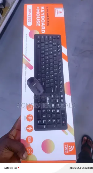 Wireless Keyboard and Mouse Combo