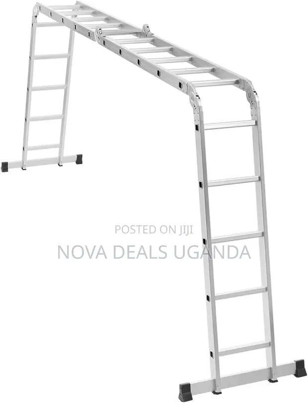 Multi-Purpose Foldable Ladder - 4x5, 20 Steps | Aluminum - 1