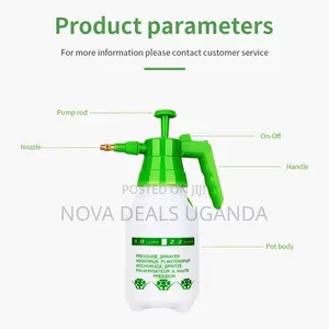 34oz Hand-Held Garden Pump Sprayer