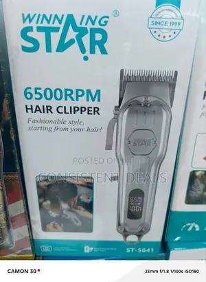 Winning Star ST-5641 Rechargeable Hair Clipper