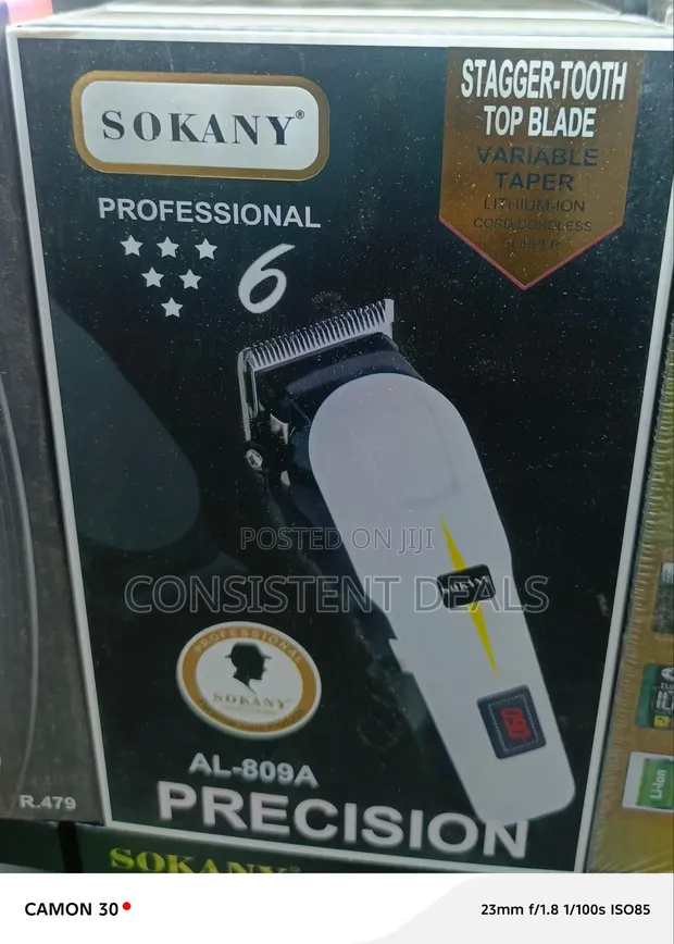 Sokany Professional Precision Hair Clipper AL-809A - 1