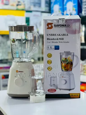 Sayona 2-in-1 Blender (1.5L) Model SB-4232