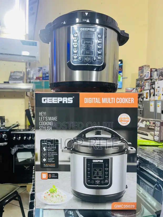 Geepas 8 Liter Electric Cooker - 1