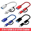 USB to Micro + Type-C OTG Adapter - 1