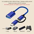 USB to Micro + Type-C OTG Adapter - 2
