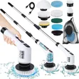 9-in-1 Telescopic Electric Cleaning Brush - 1