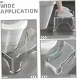 Transparent Toilet Foot Stool - 2