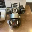 V380 Triple Lens WiFi Solar Security Camera - 1