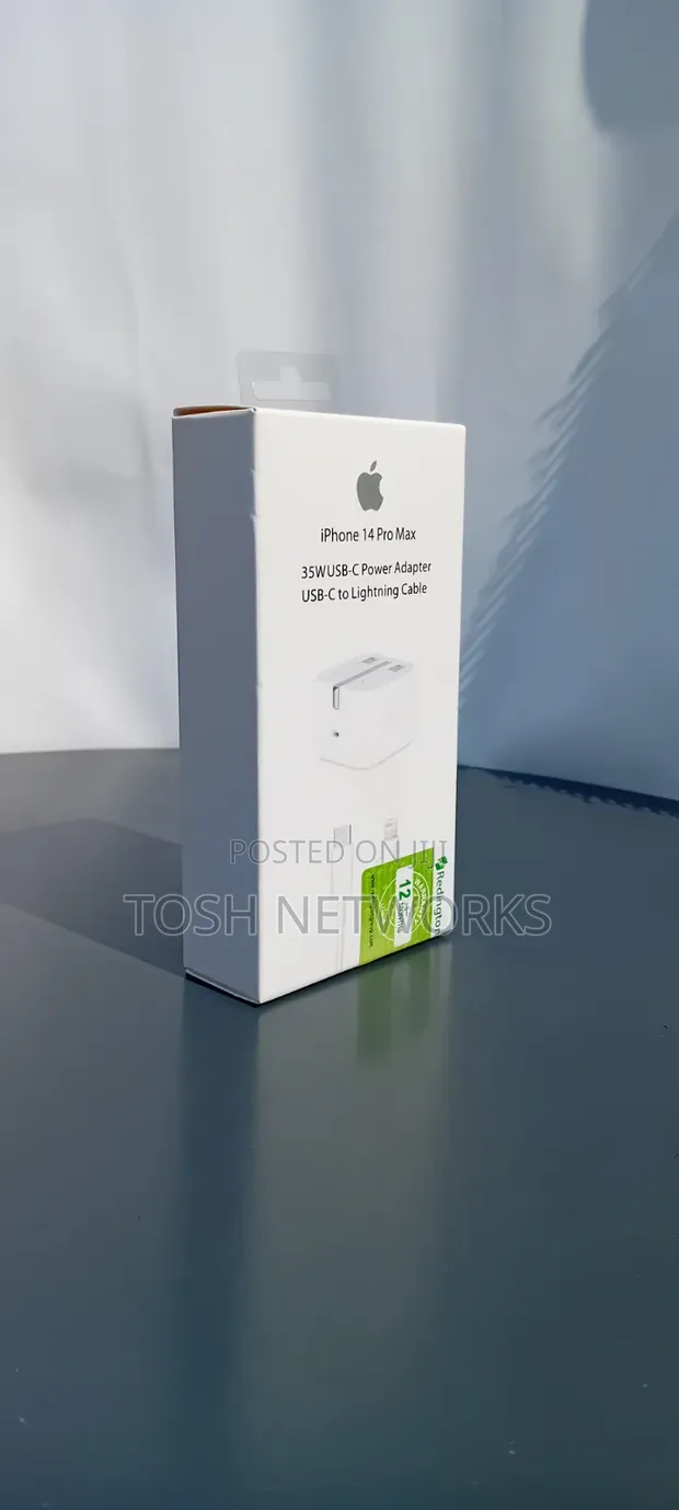 Apple 35W Dual USB-C Power Adapter & Cable - 1