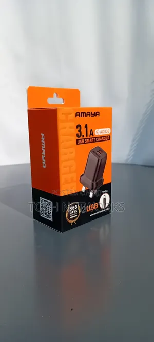 Amaya 3.1A USB Smart Charger AD036
