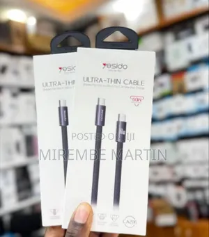 Yesido Ultra Thin USB-C to USB-C Cable 60W
