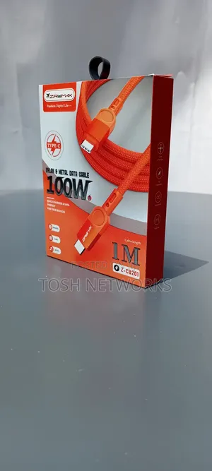 Nylon Metal Data Cable - 100W Quick Charger