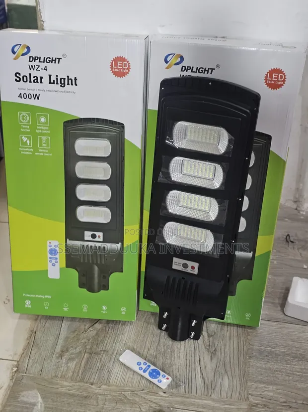 DP Light WZ-4 400W Solar Street Light - 1