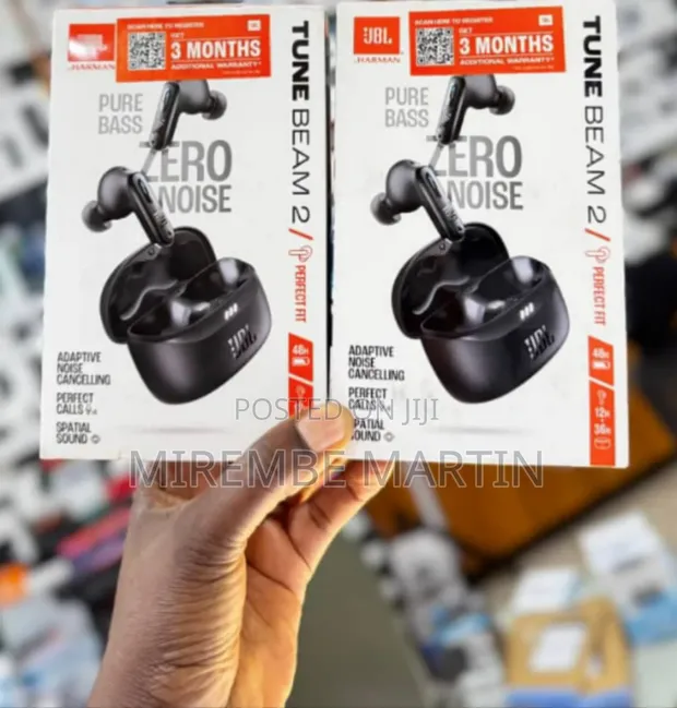 JBL Tune Beam 2 Wireless Earbuds - 1