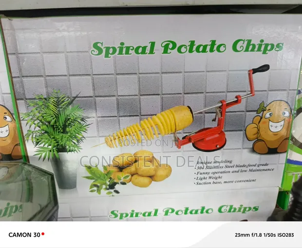 Manual Spiral Potato Slicer - 1