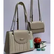 Chrisbella Elegant Pleated 2-Piece Handbag Set - 2