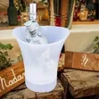 White Luminous Bluetooth Speaker Ice Bucket - 1