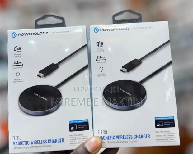Powerology Elero Magnetic Wireless Charger - 1