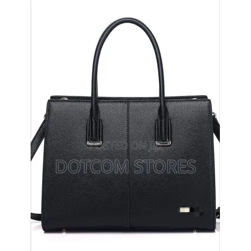 ChrisRosy Faux-Leather Corporate Satchel Tote Handbag - 1