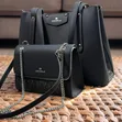 Chrisbella 2-in-1 Triple Compartment Shoulder Bag - 1