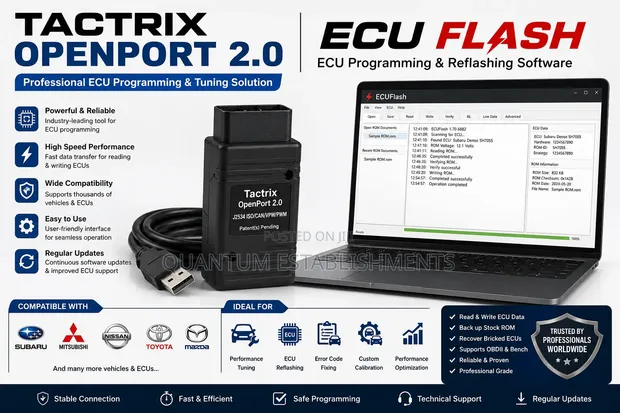 Tactrix OpenPort 2.0 + ECUFlash Software - 1