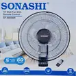 Sonashi 16-Inch Wall Mounted Fan - 1