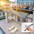 Durable Aluminium Modern Awning Canopy 1m - 3