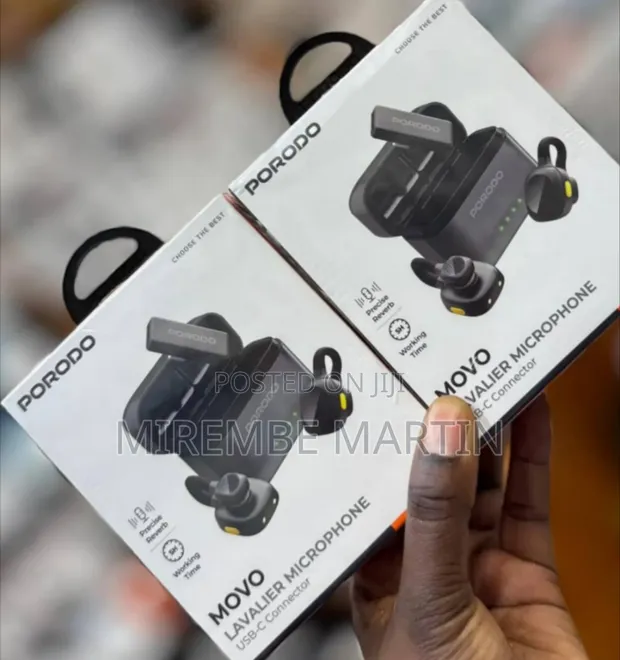 Porodo Movo Lavalier Microphone (Type-C) - 1