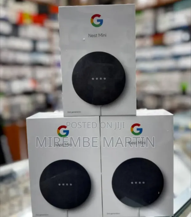 Google Nest Mini 2nd Gen Smart Speaker - 1