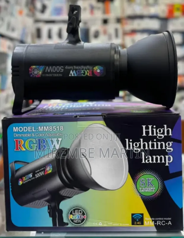 RGB Studio Strobe Light COB MM8518 500W RGBW - 1