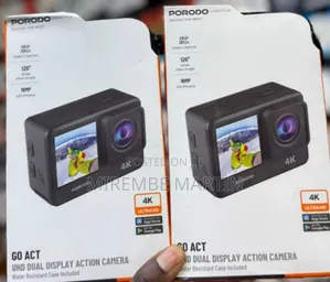 Porodo UHD Dual Display Action Camera (PD-4KACAM)