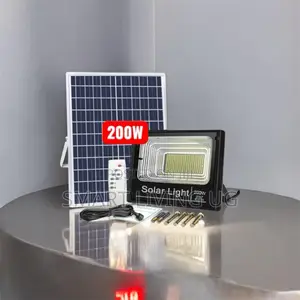 Durable 200W Solar Floodlight with Lithium Battery