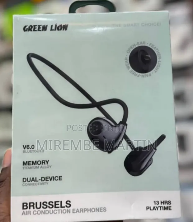 Green Lion Brussels Air Conduction Earphones - 1