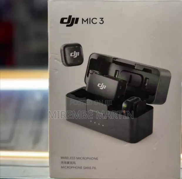 DJI Mic 3 Wireless Lavalier Mic Kit (1TX/1RX or 2TX/1RX) - 1