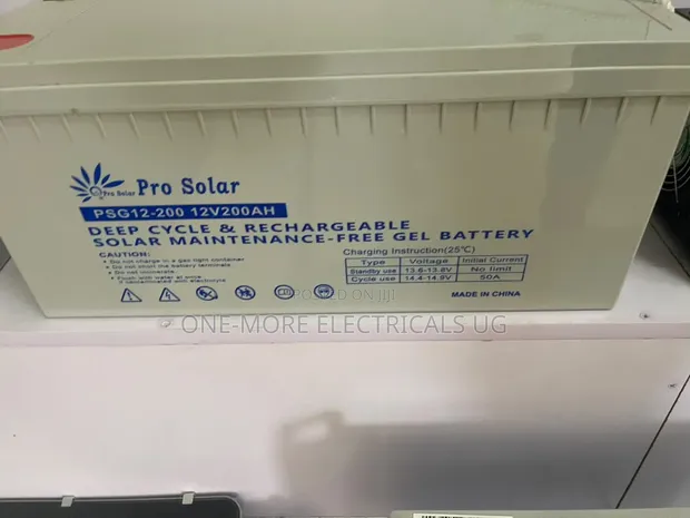 Pro Solar Original Gel Battery 200Ah/12V - 1