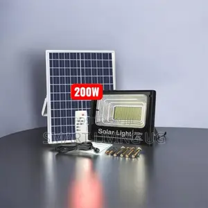 200W Solar Floodlight with Lithium Battery