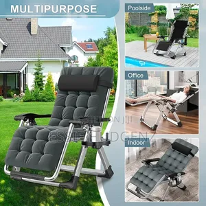 Zero Gravity Chair with Removable Cushion
