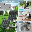 Zero Gravity Chair with Removable Cushion - 1