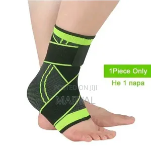 1pc Pressurized Ankle Support Bandage - Multicolour