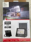 100W Solar Flood Light - Super Bright Outdoor Security - 1