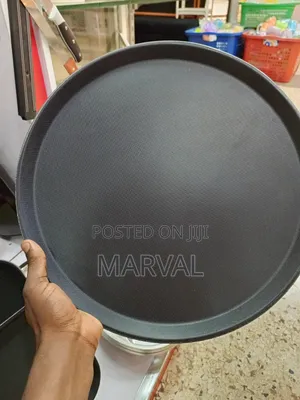 Round Non-Slip Serving Tray
