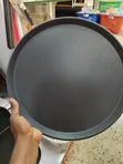 Round Non-Slip Serving Tray - 1
