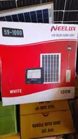 100W Solar Floodlight with Lithium Battery - 2