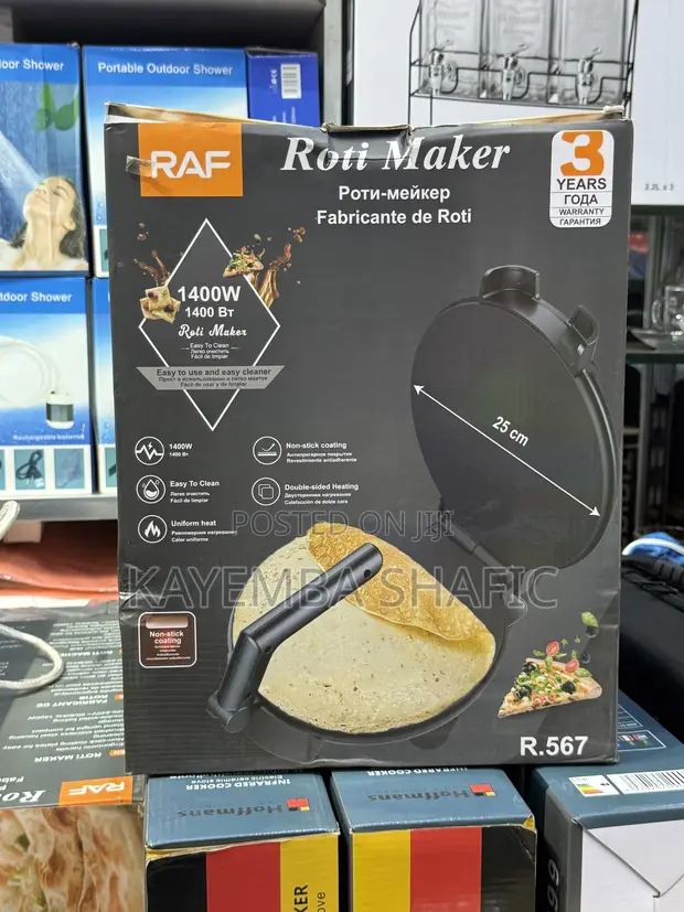RAF R.567 Electric Roti Maker - 1400W - 1