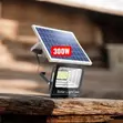300W Heavy-Duty Solar Security Flood Light - 1