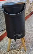 King 5L Insulated Beverage Dispenser - Matte Black - 2