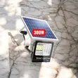 300W Solar Flood Light with High-Efficiency Solar Panel - 2